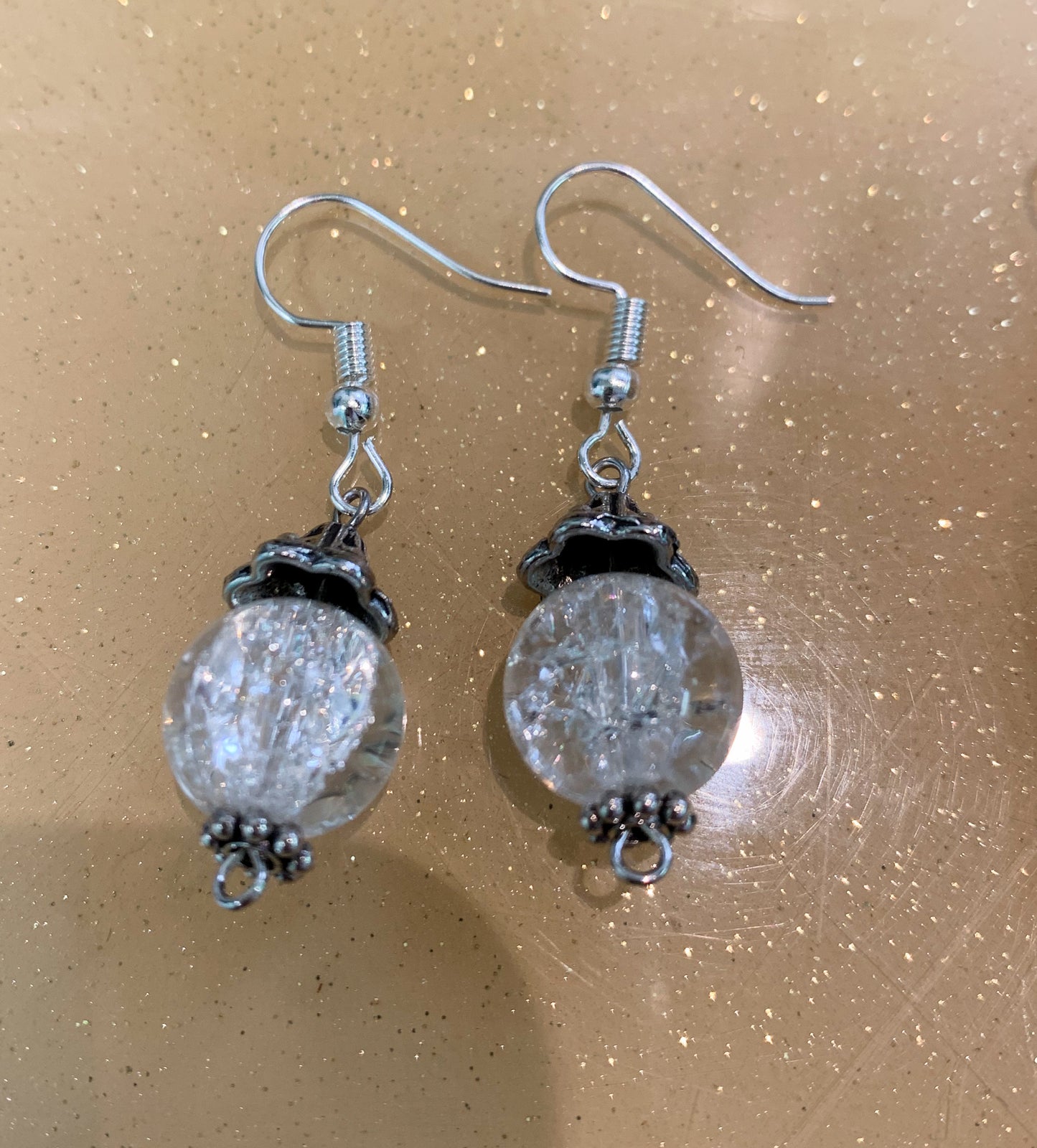 Snow Globe Earrings