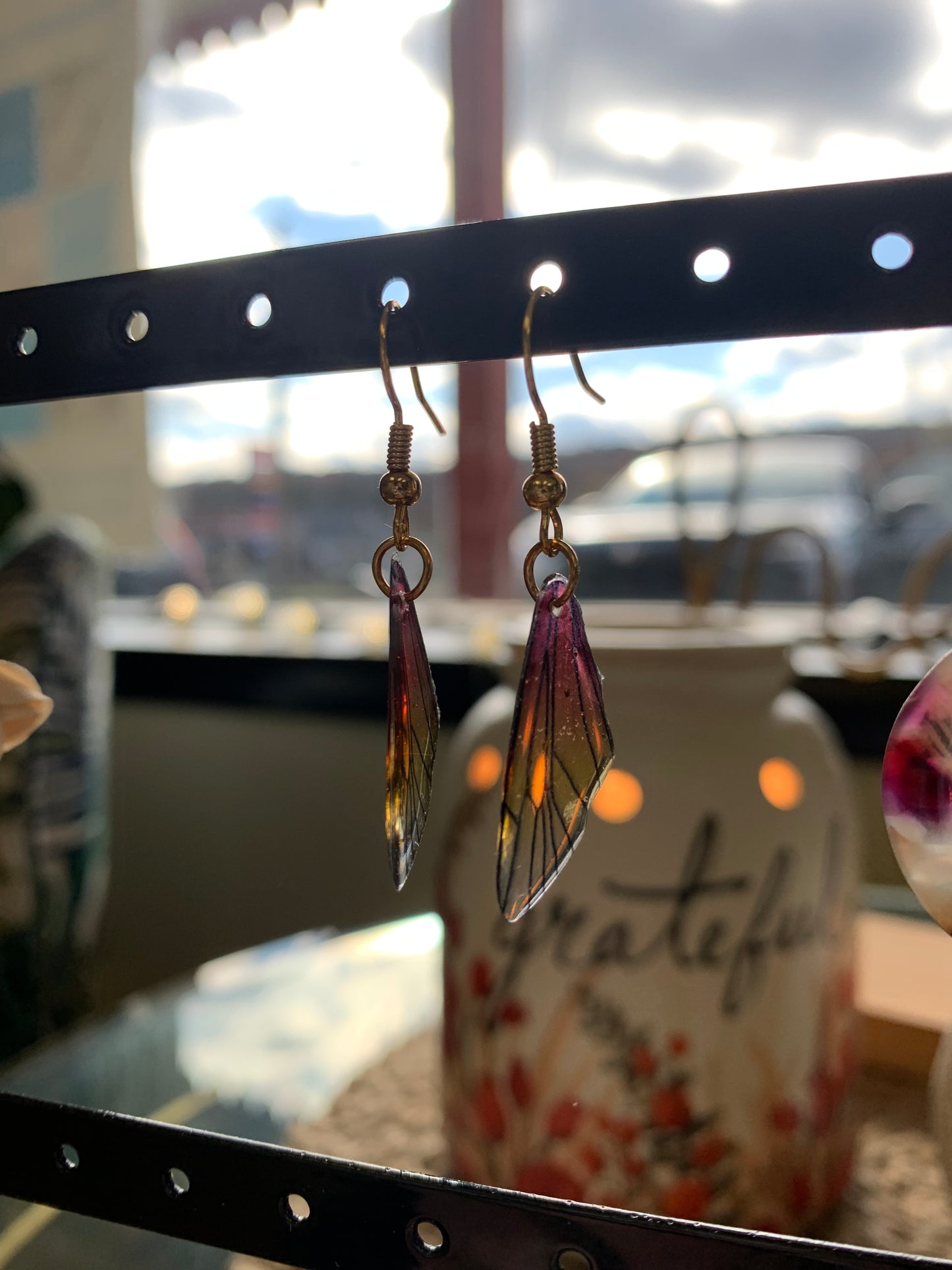 Butterfly Wing Earrings